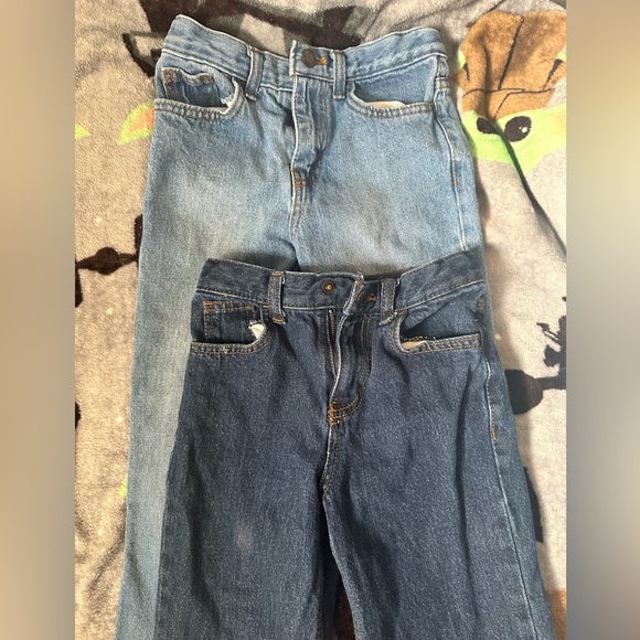Two pairs of Cat & Jack kids size 7 jeans - Picture 1 of 5